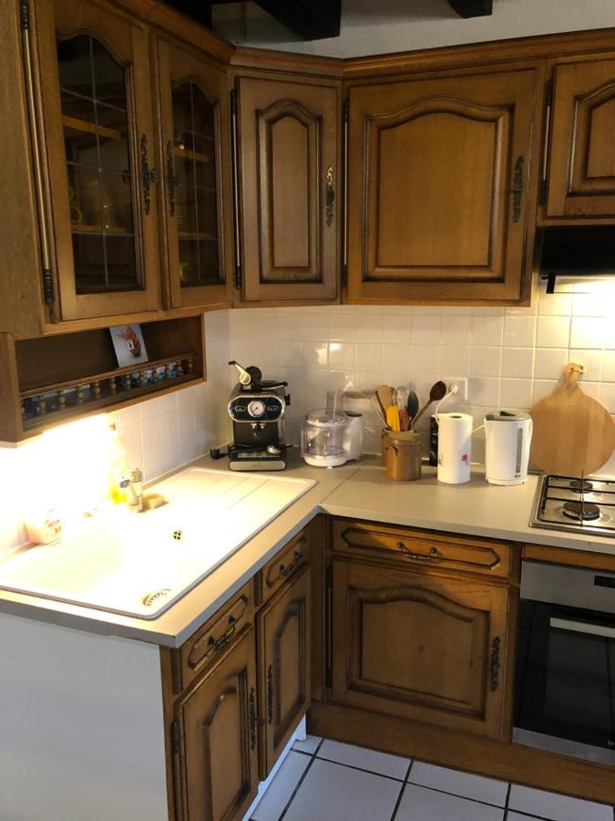 Gite A La Ferme Chaleureux Avec Cheminee Preveranges Exterior photo